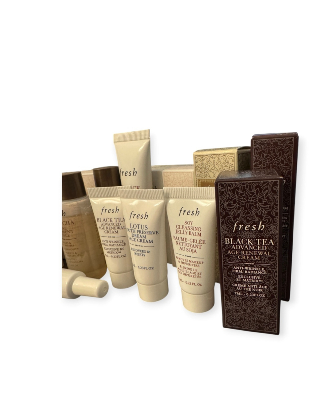 Fresh Skincare Mini Set, New. Travel Sized Cream/Cleanser/Essence/Mask. - Picture 5 of 7